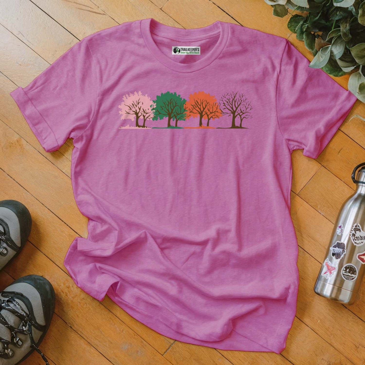 4 Seasons Trees T-Shirt