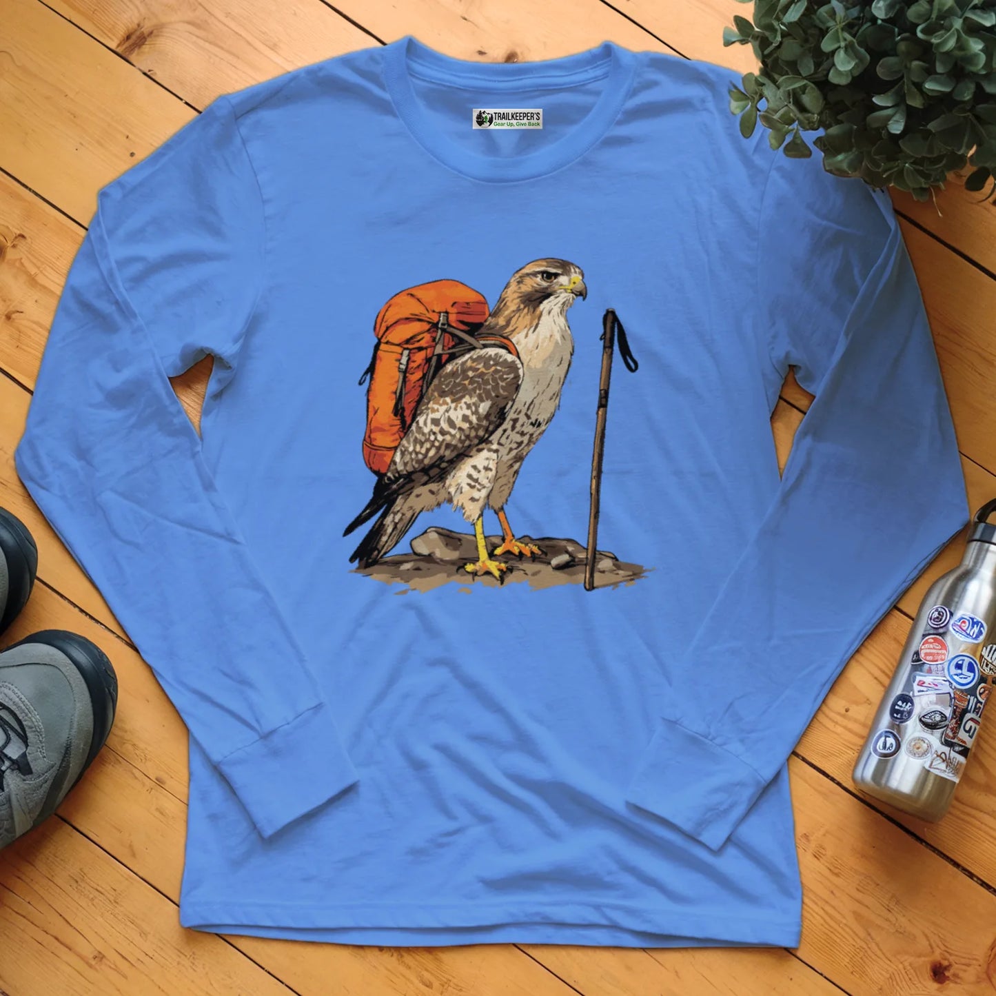 Alaskan Red-tailed Hawk Long Sleeve T-Shirt