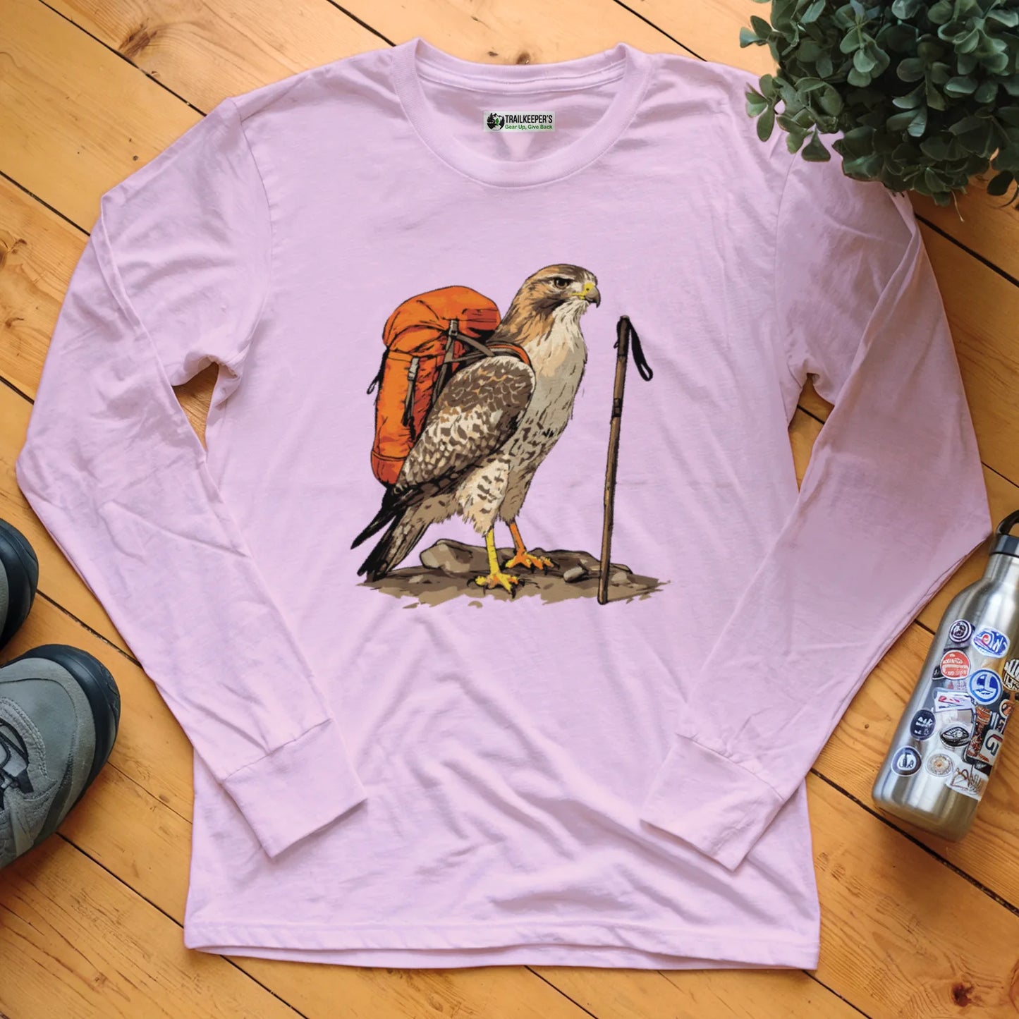 Alaskan Red-tailed Hawk Long Sleeve T-Shirt