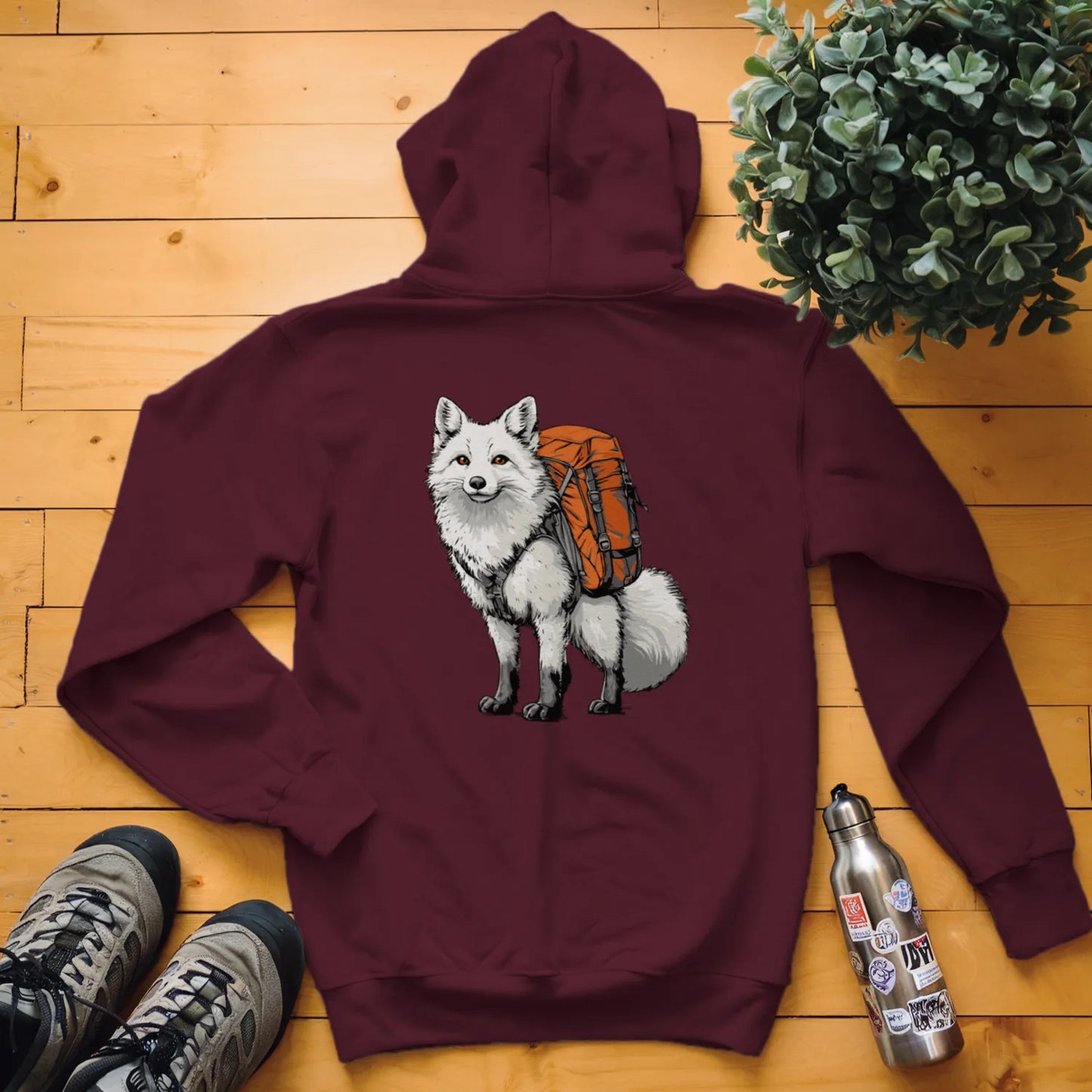 Arctic Fox Backpacker Hoodie