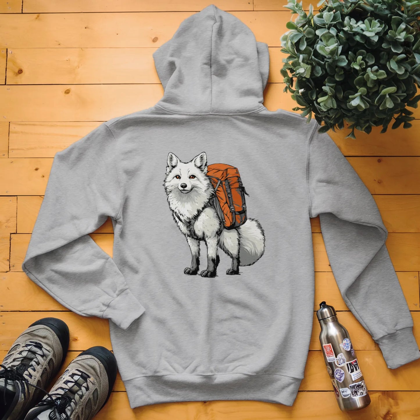 Arctic Fox Backpacker Hoodie