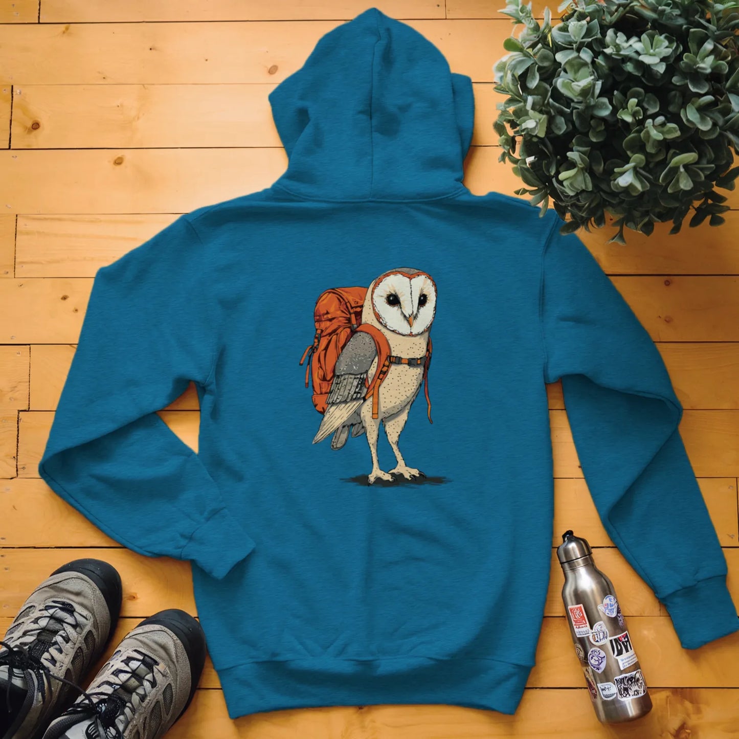Barn Owl Backpacker Hoodie