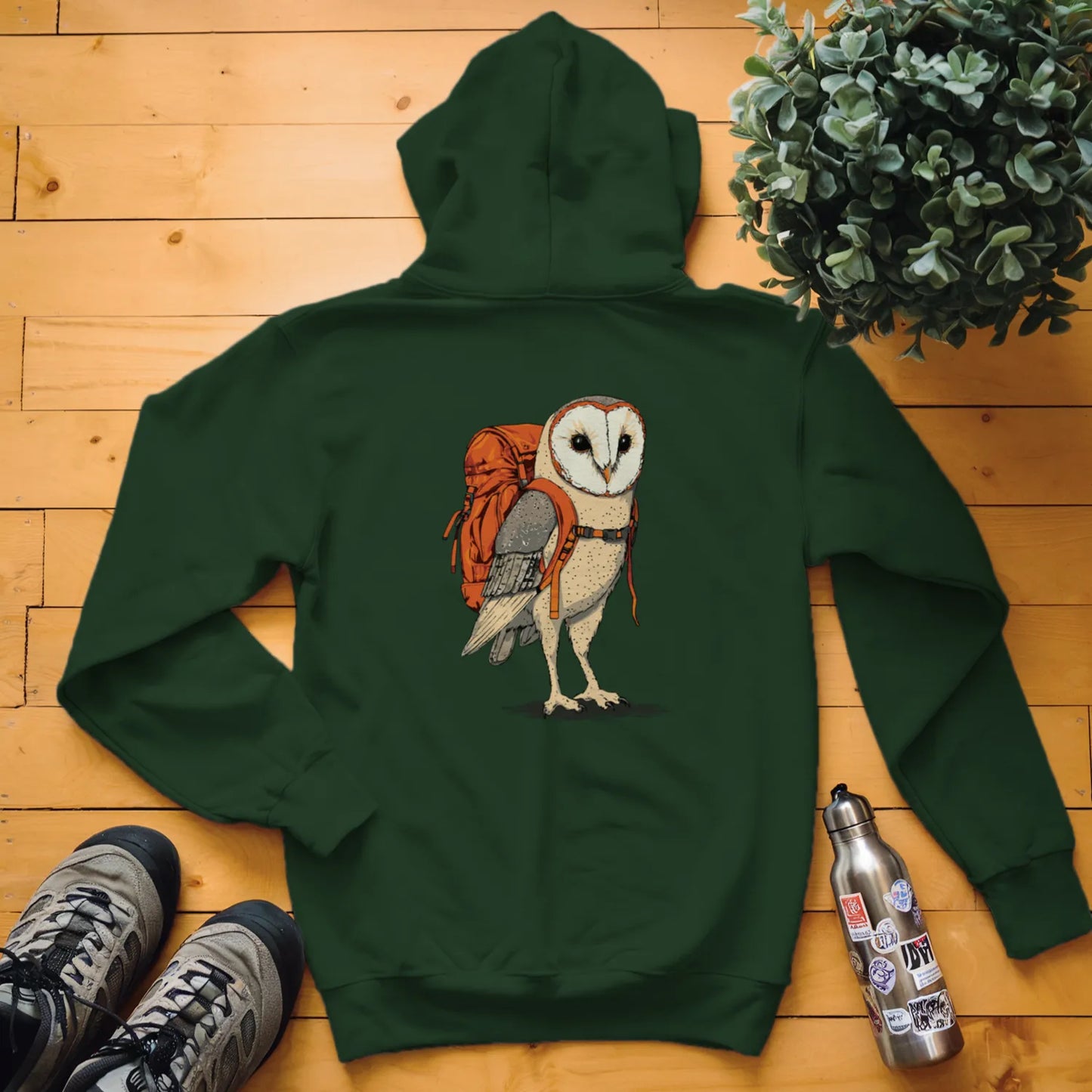Barn Owl Backpacker Hoodie