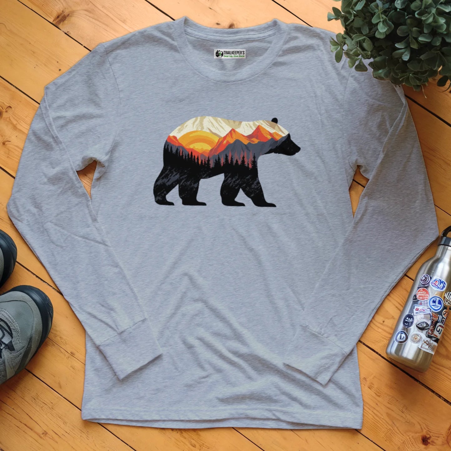Bear Mountain Scenery Long Sleeve T-Shirt