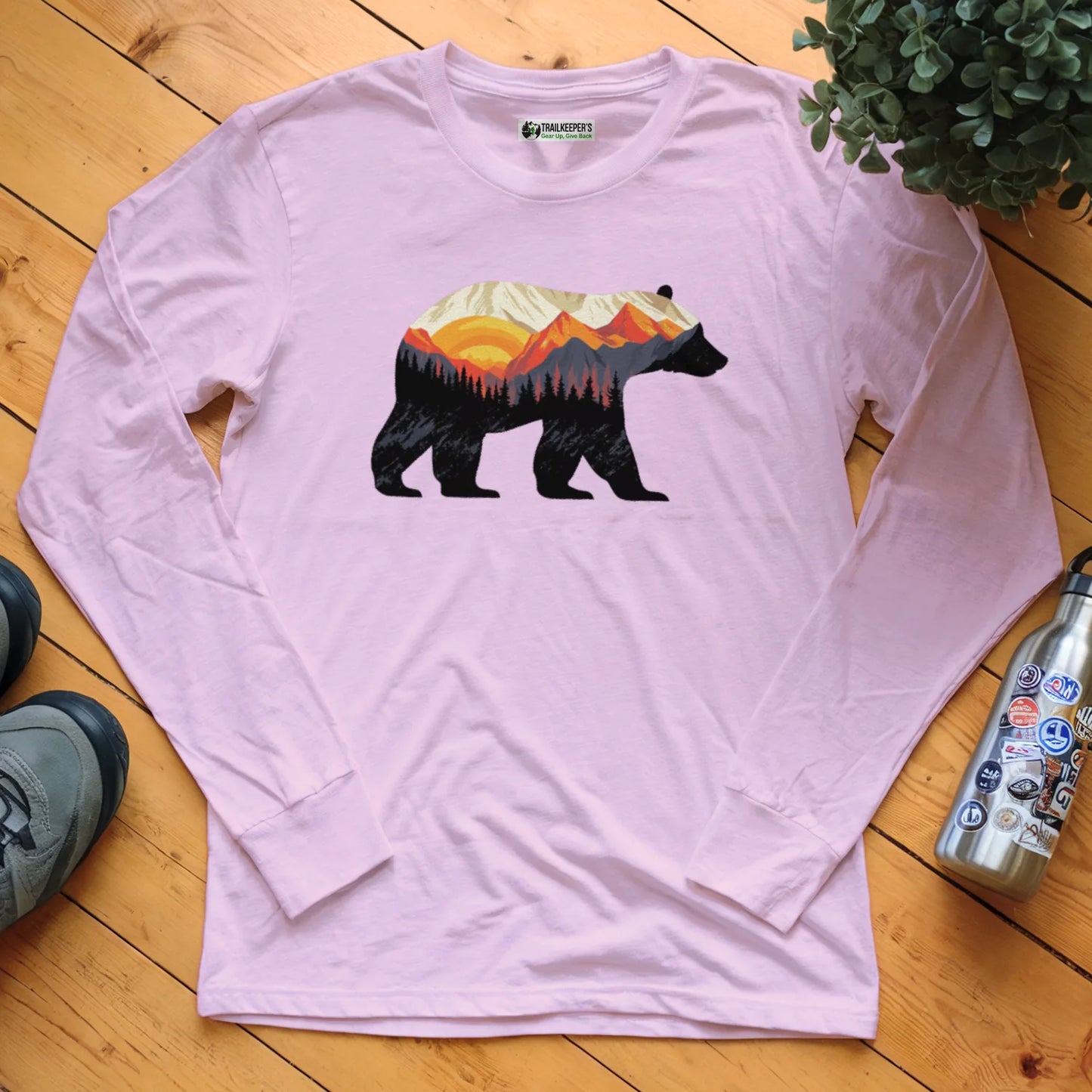 Bear Mountain Scenery Long Sleeve T-Shirt