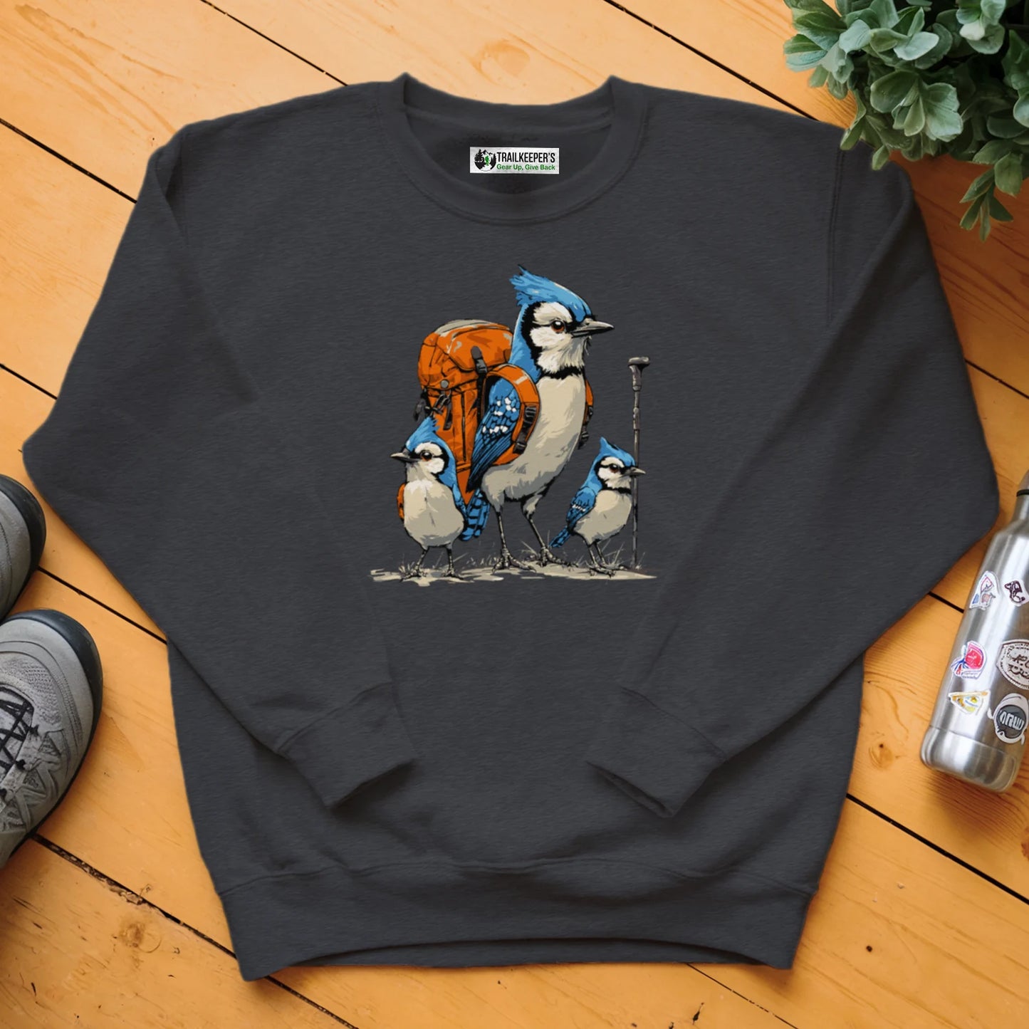 Blue Jay Backpacker Family Sweatshirt