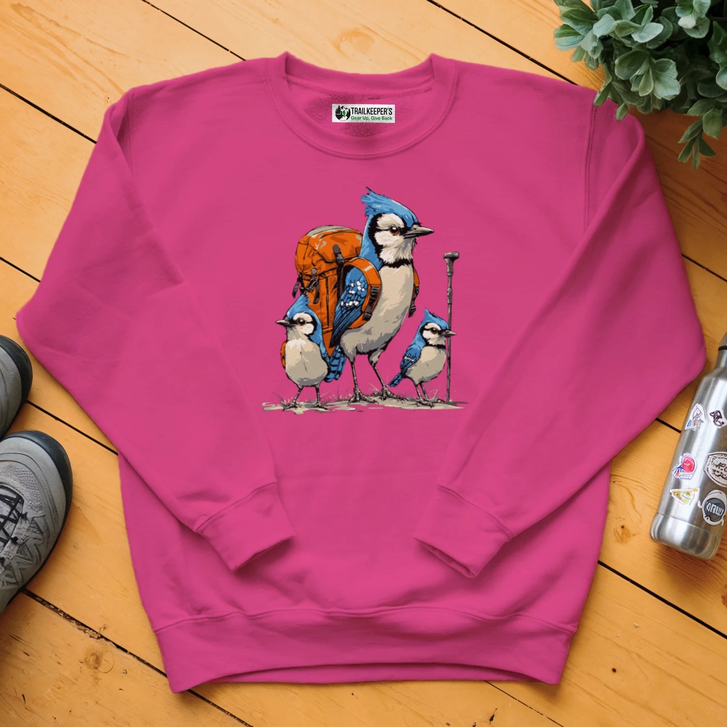 Blue Jay Backpacker Family Sweatshirt