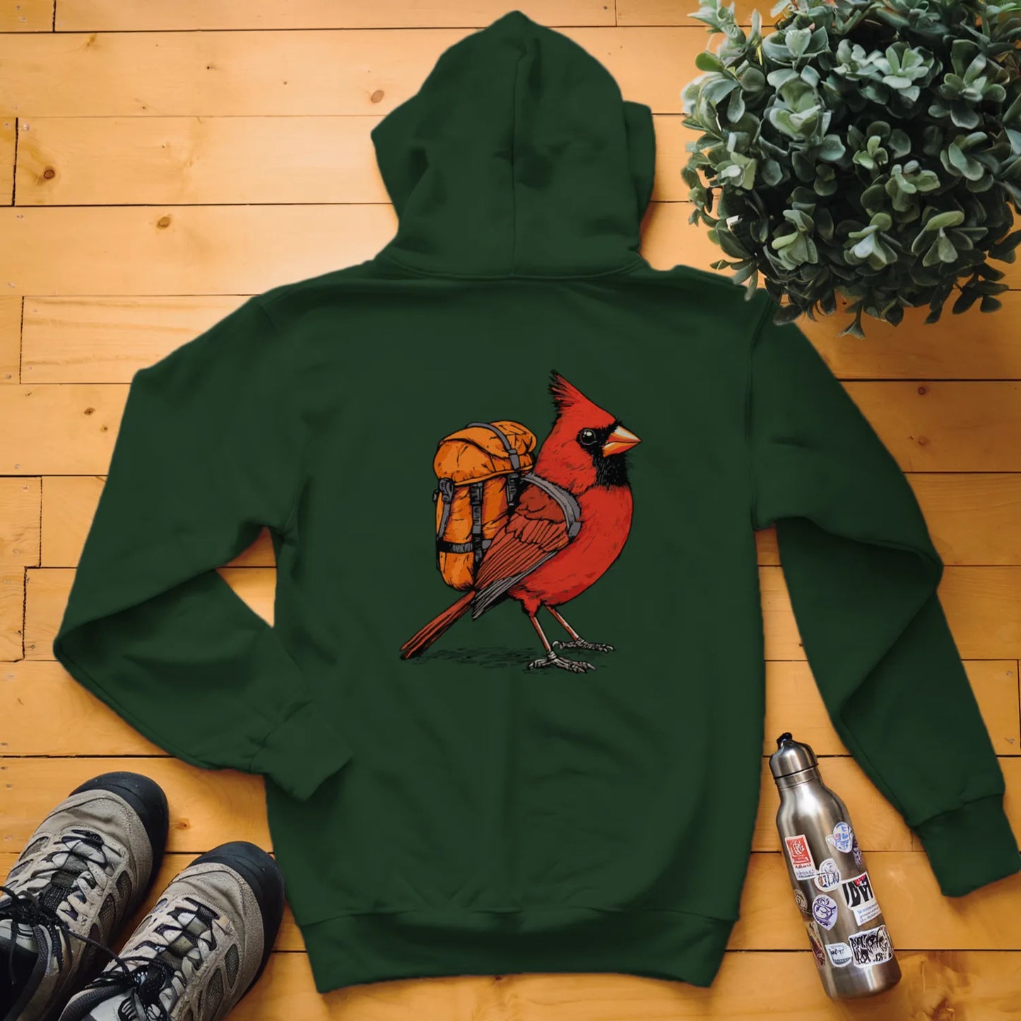 Cardinal Backpacker Hoodie
