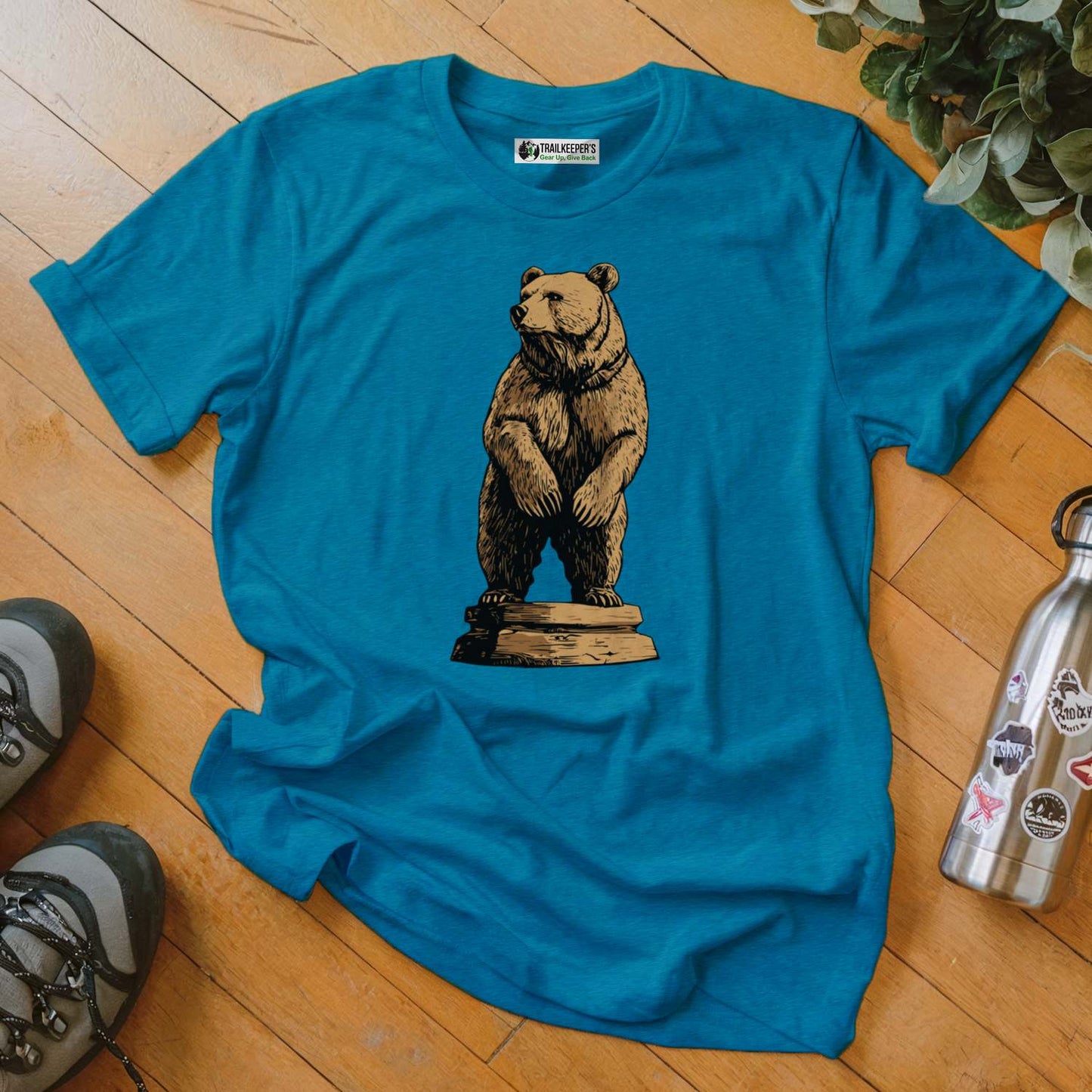 Carved Bear Statue T-Shirt