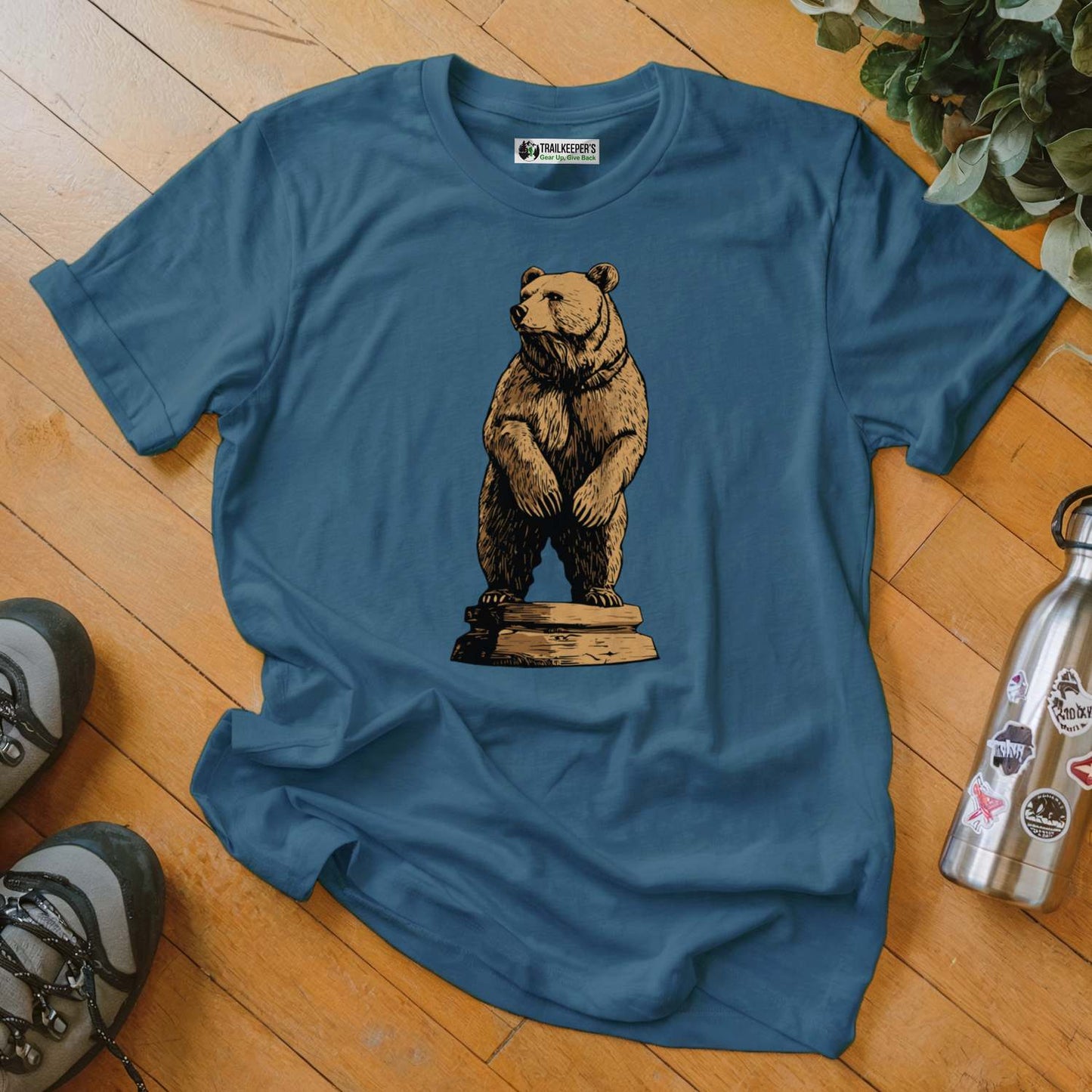 Carved Bear Statue T-Shirt
