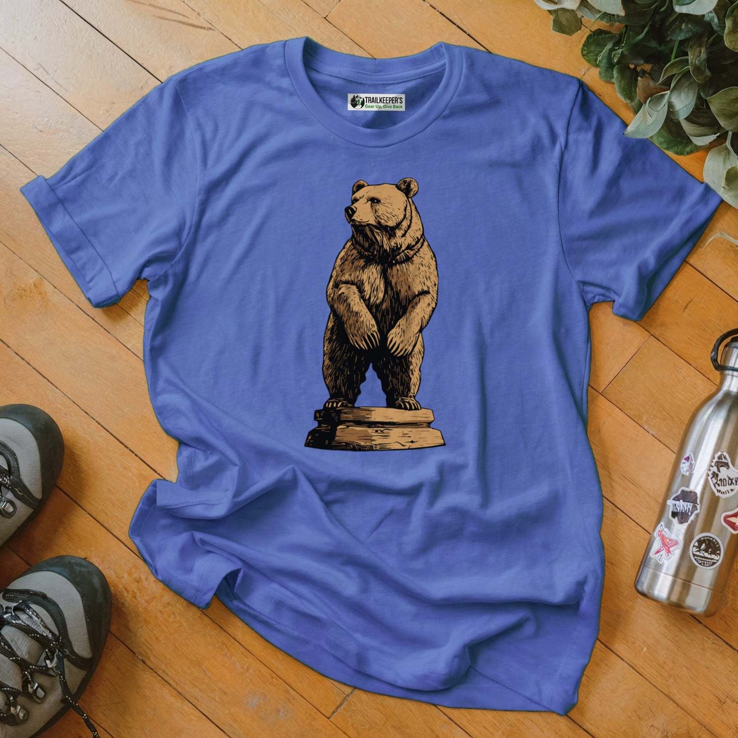 Carved Bear Statue T-Shirt