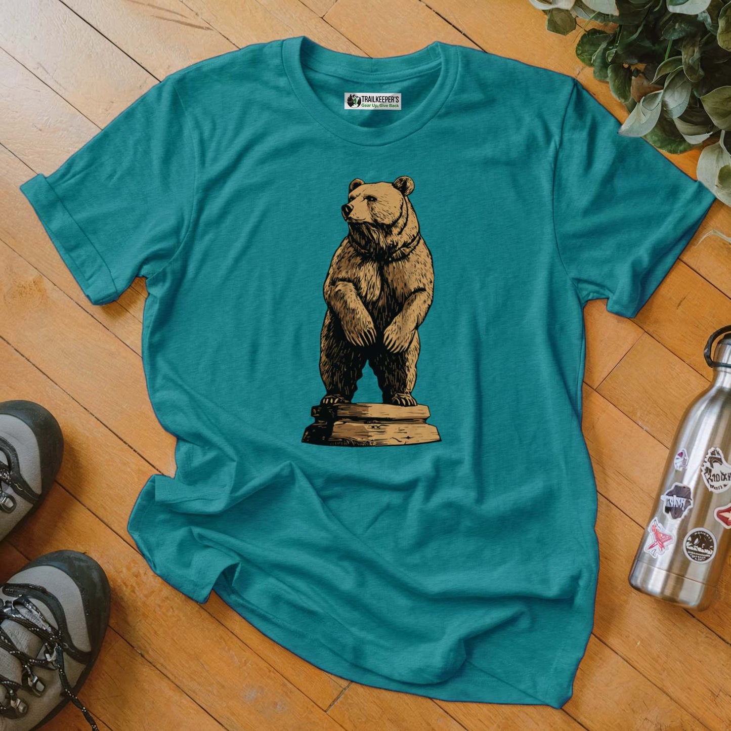 Carved Bear Statue T-Shirt