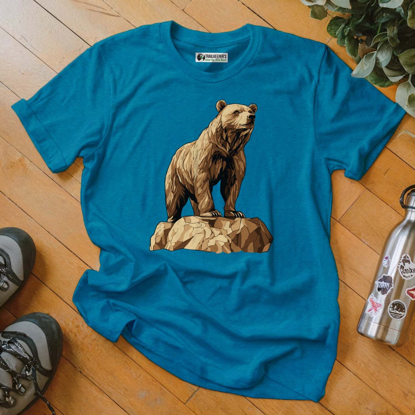 Carved Bear Statue T-Shirt