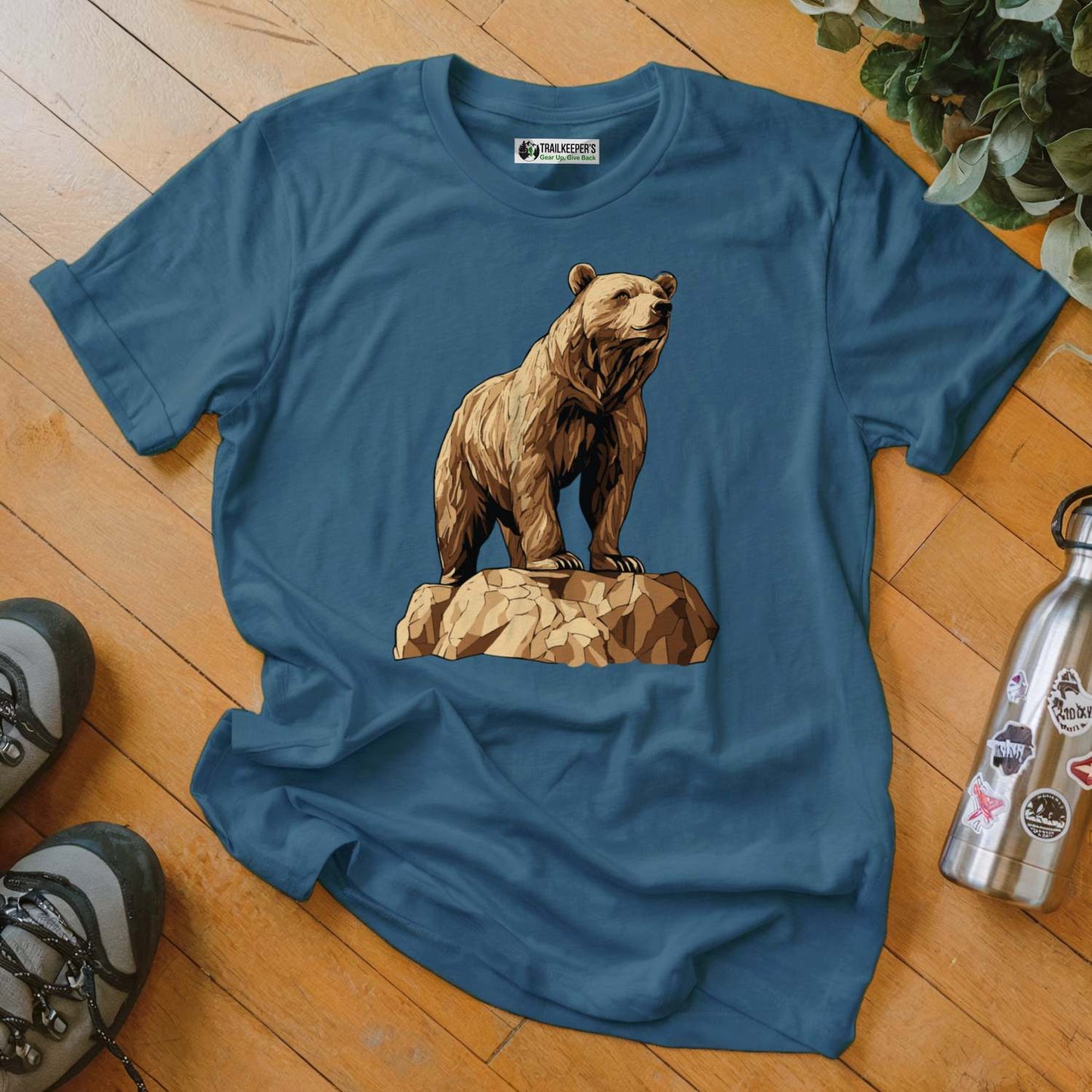 Carved Bear Statue T-Shirt