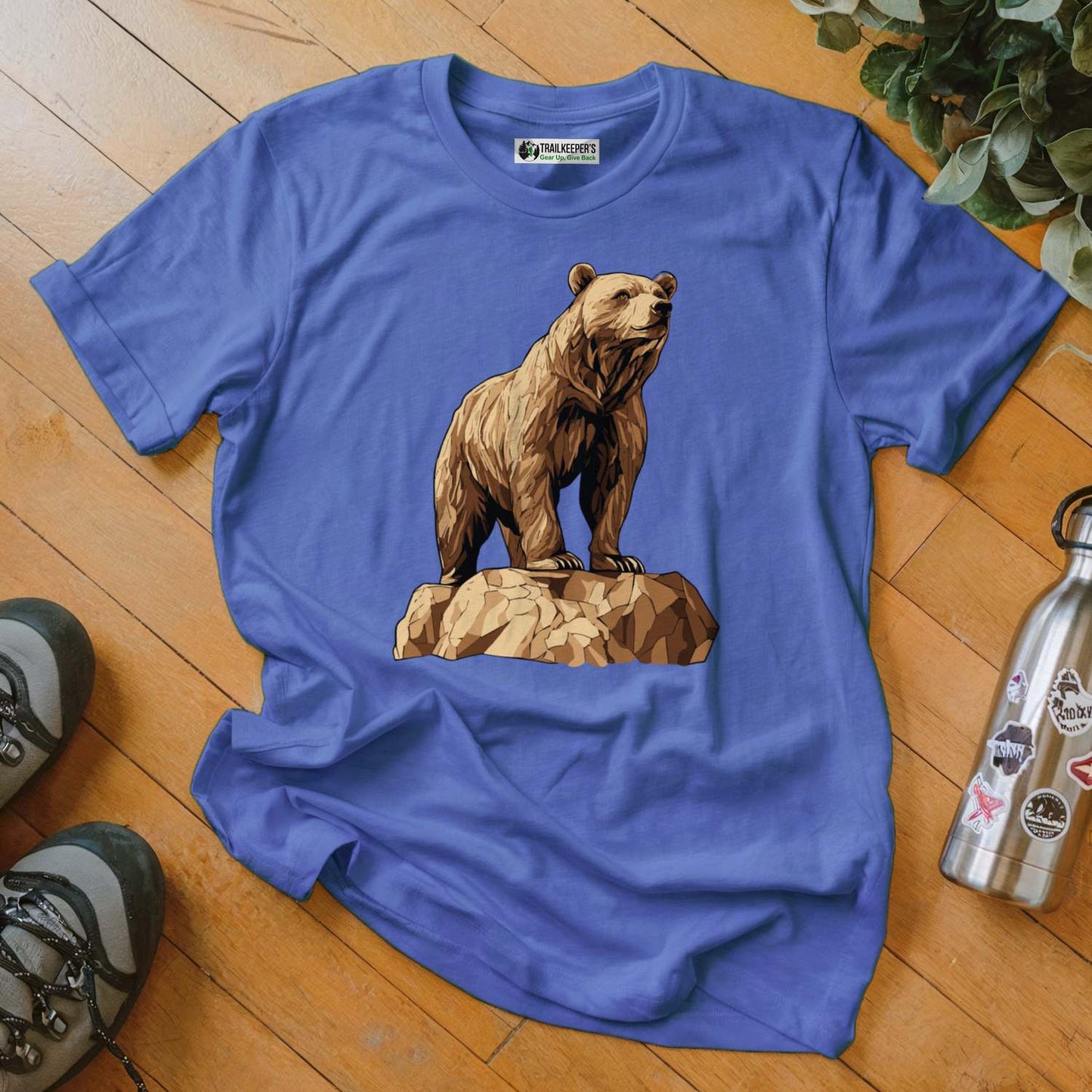 Carved Bear Statue T-Shirt