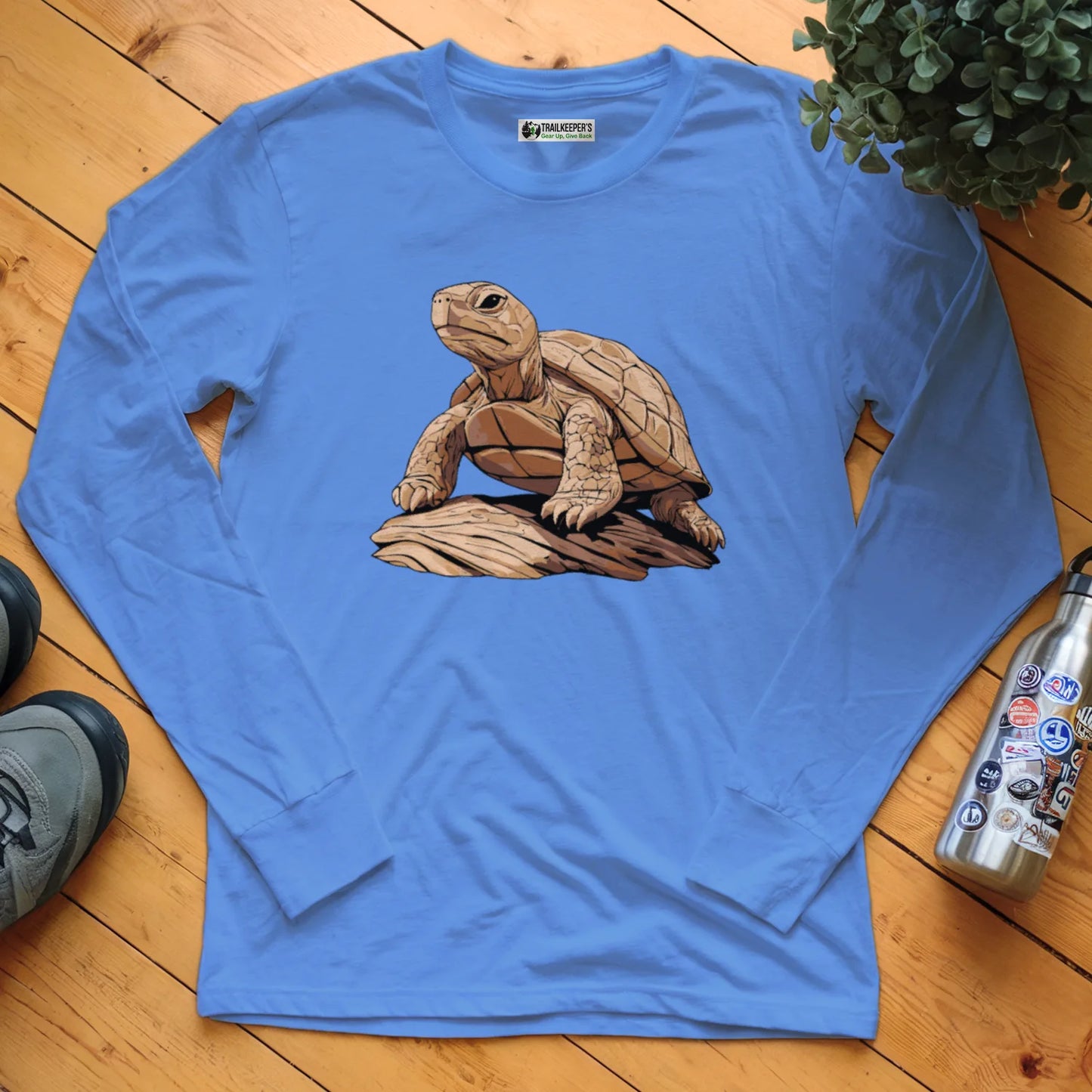 Carved Turtle Statue Long Sleeve T-Shirt