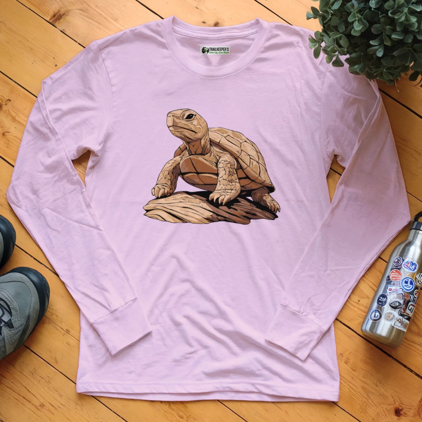 Carved Turtle Statue Long Sleeve T-Shirt