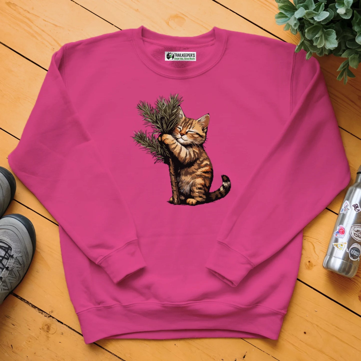 Cat Tree Hugger Sweatshirt