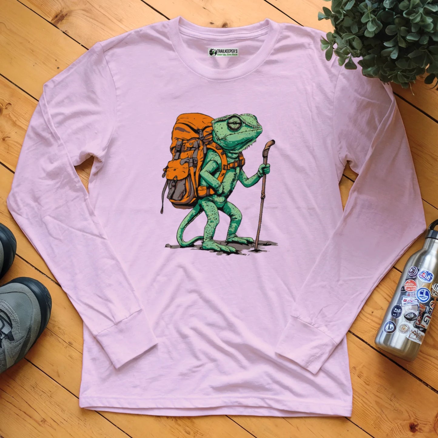 Chameleon Backpacker Long Sleeve T-Shirt