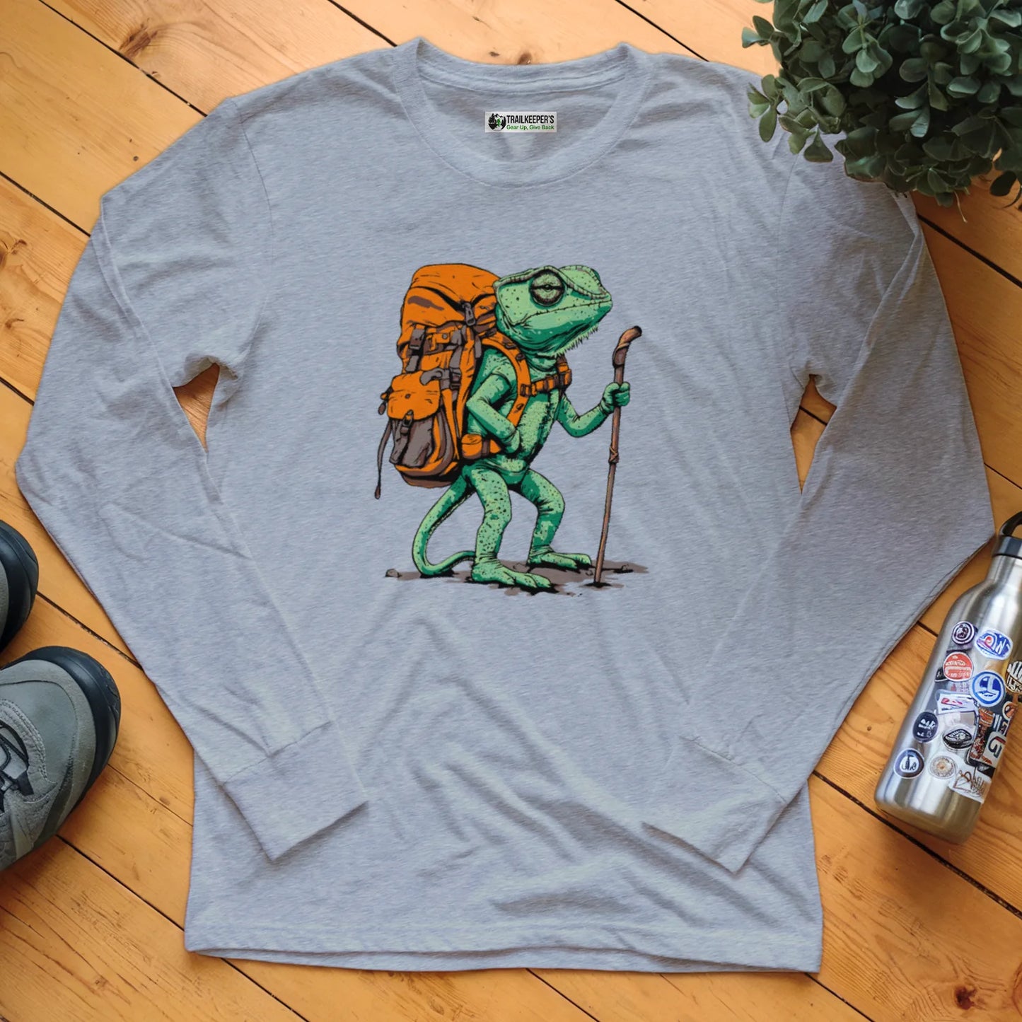Chameleon Backpacker Long Sleeve T-Shirt