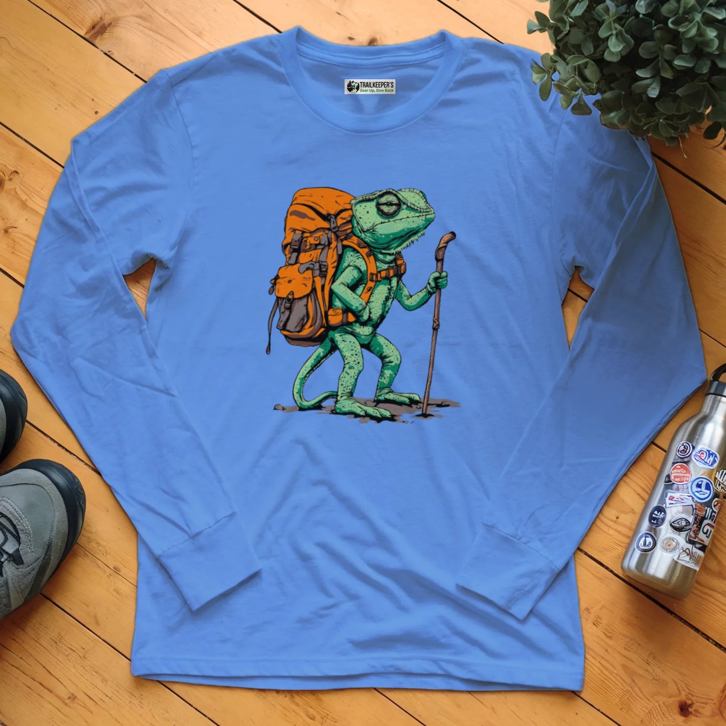 Chameleon Backpacker Long Sleeve T-Shirt