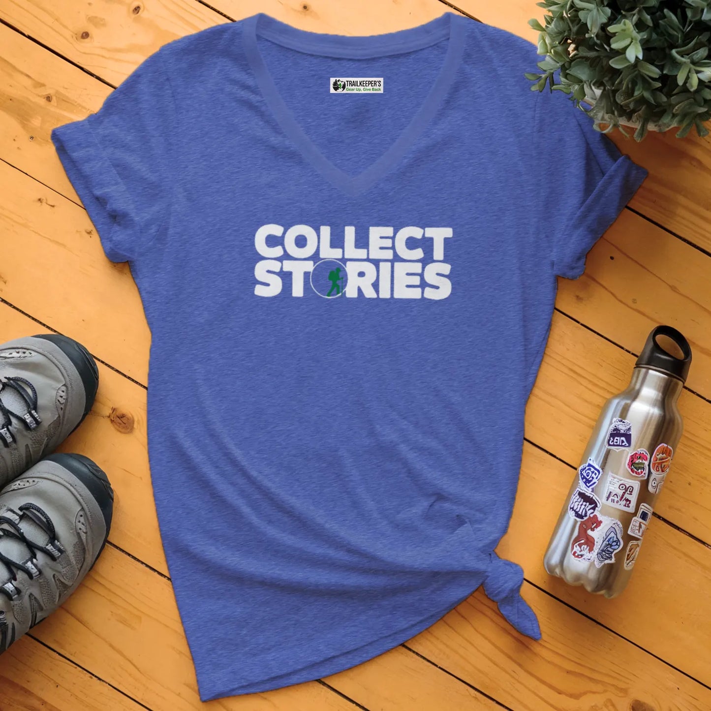 Collect Stories V-Neck T-Shirt