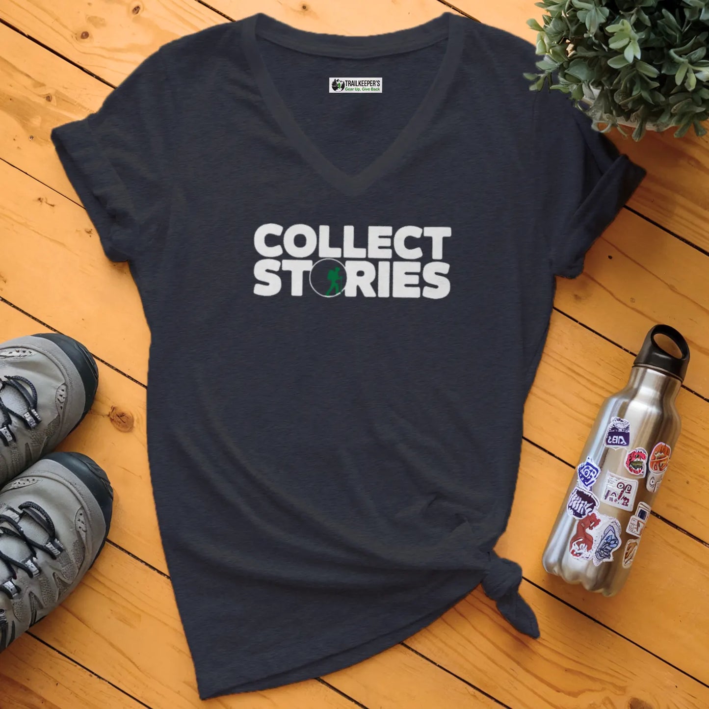 Collect Stories V-Neck T-Shirt