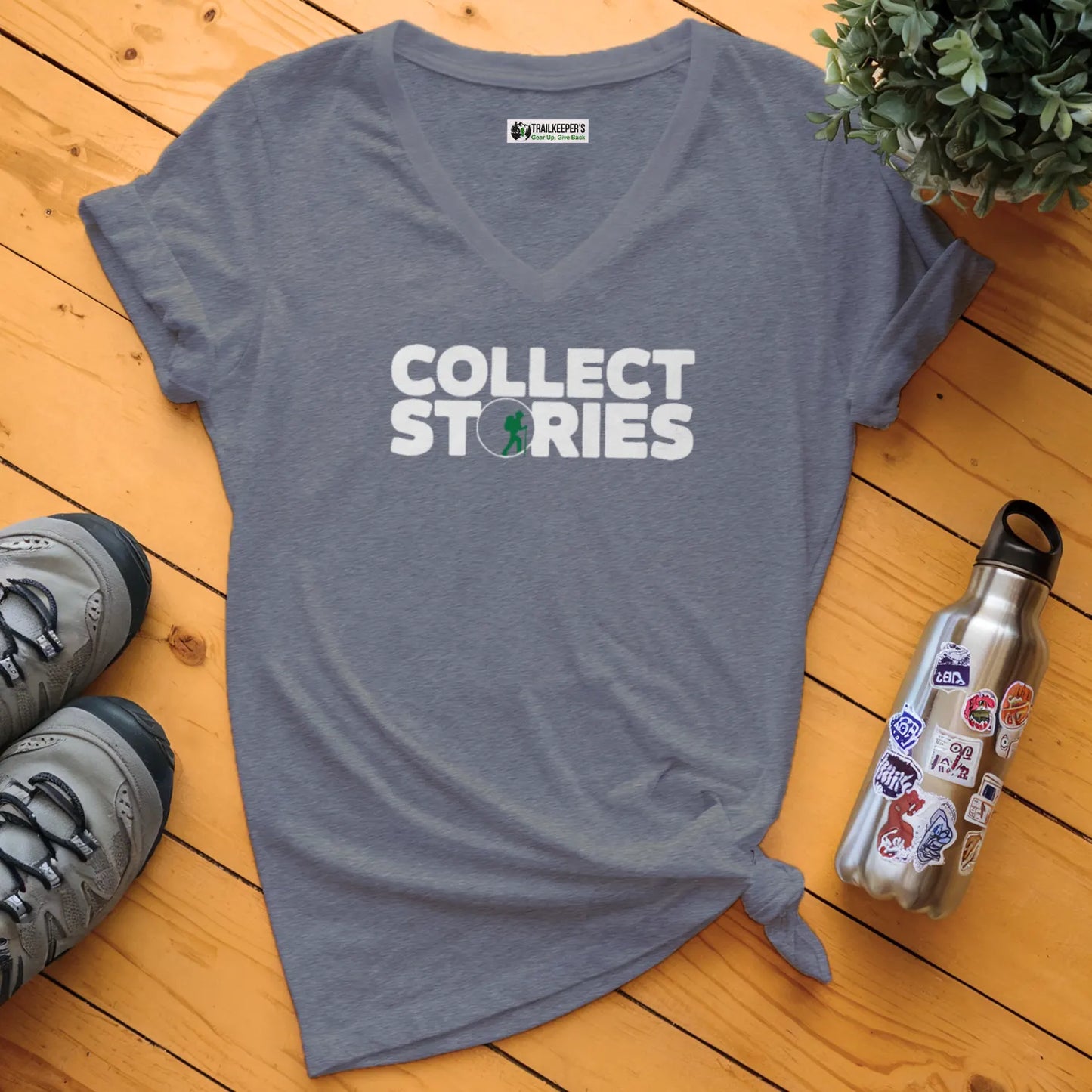 Collect Stories V-Neck T-Shirt