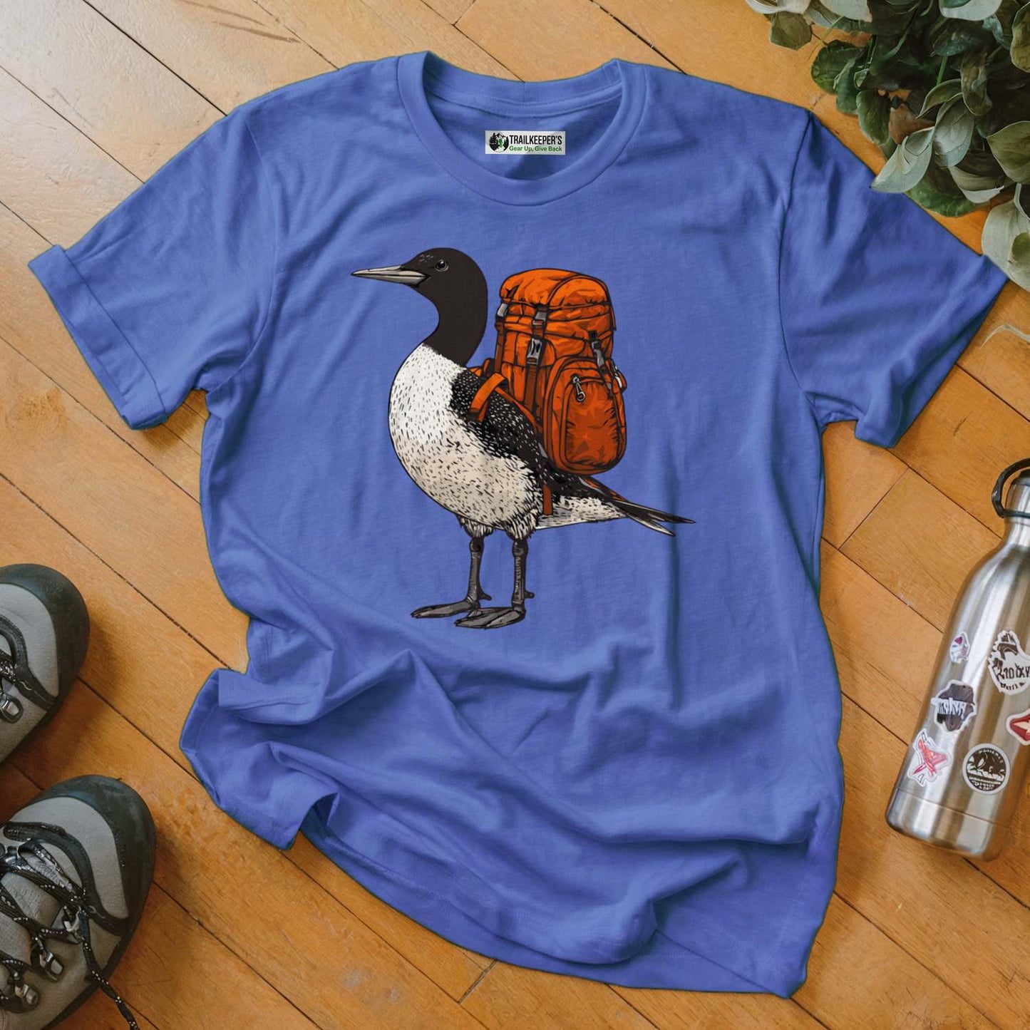 Common Loon Backpacker T-Shirt