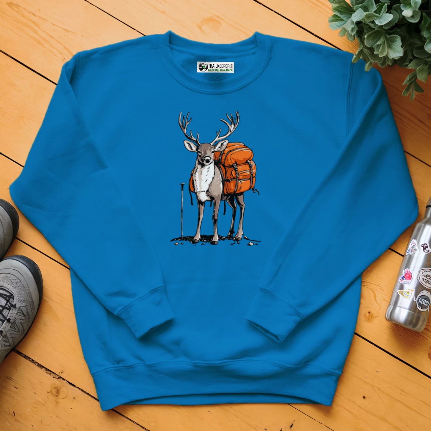 Deer Backpacker Sweatshirt