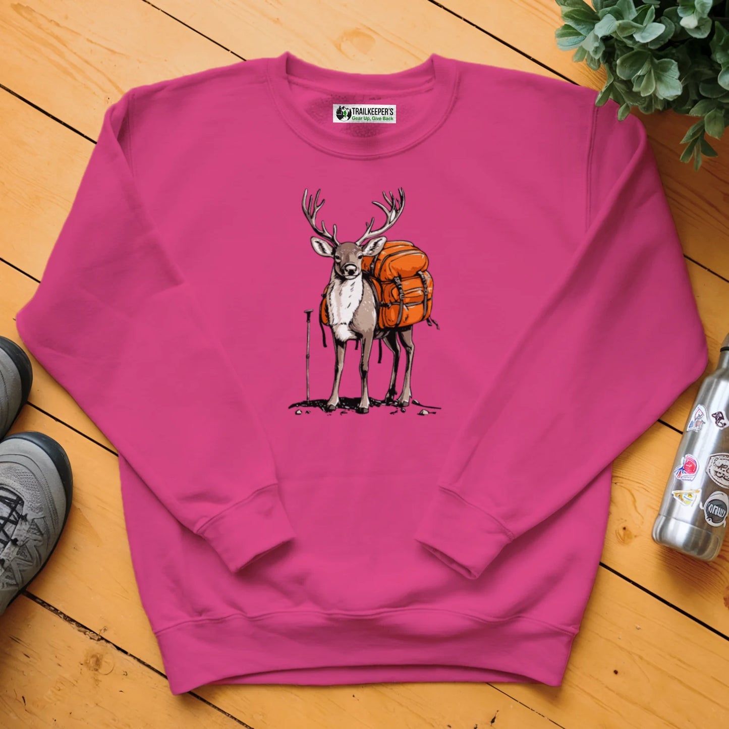 Deer Backpacker Sweatshirt