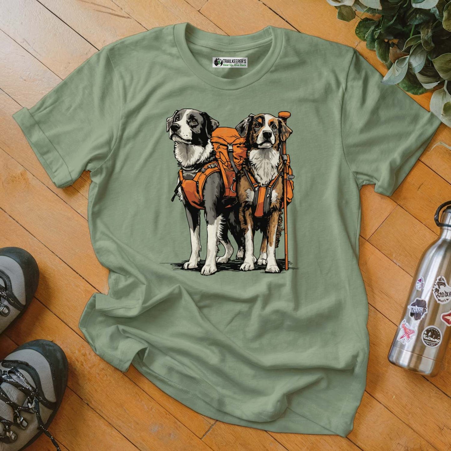 Dog Backpacker Buddies T-Shirt