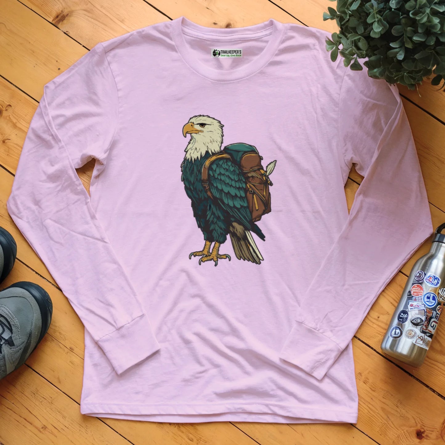 Eagle Backpacker Long Sleeve T-Shirt