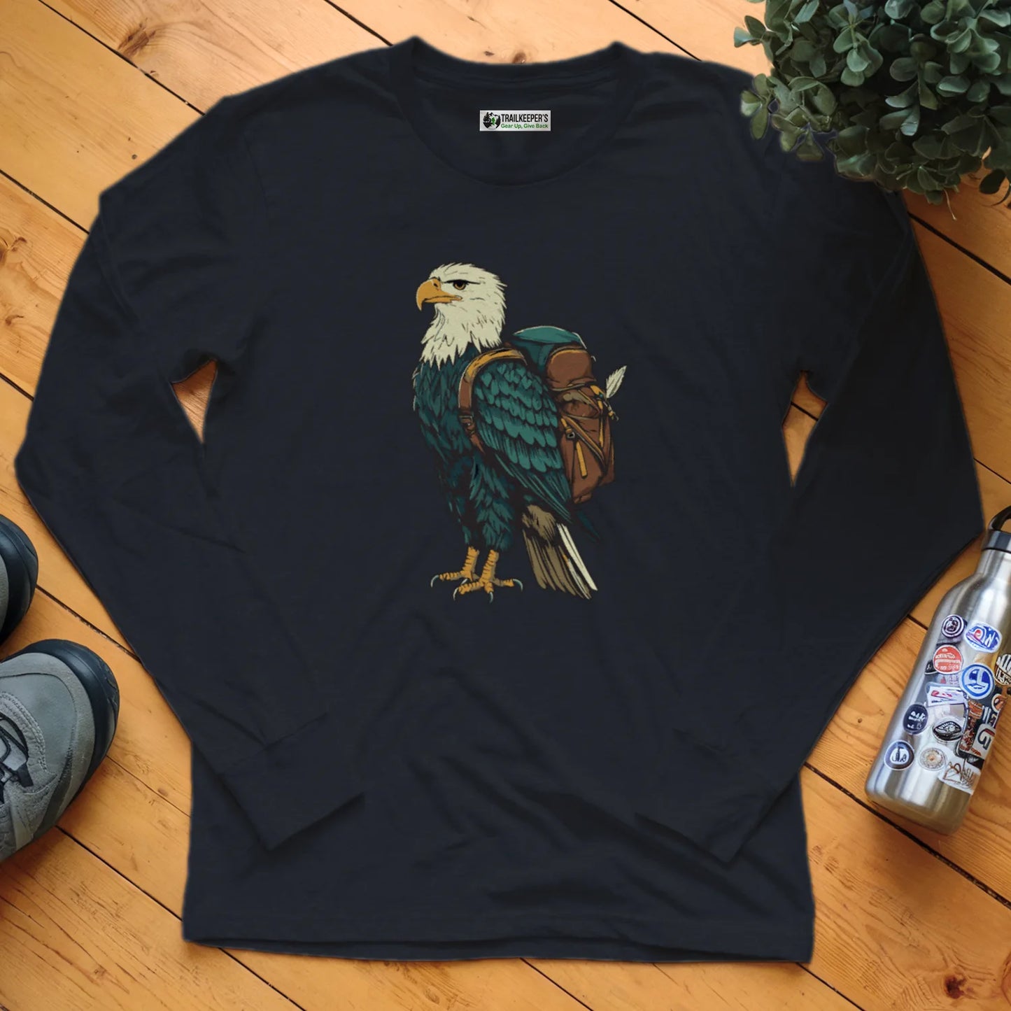 Eagle Backpacker Long Sleeve T-Shirt