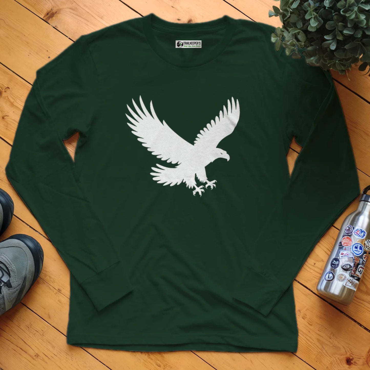 Eagle Silhouette Long Sleeve T-Shirt