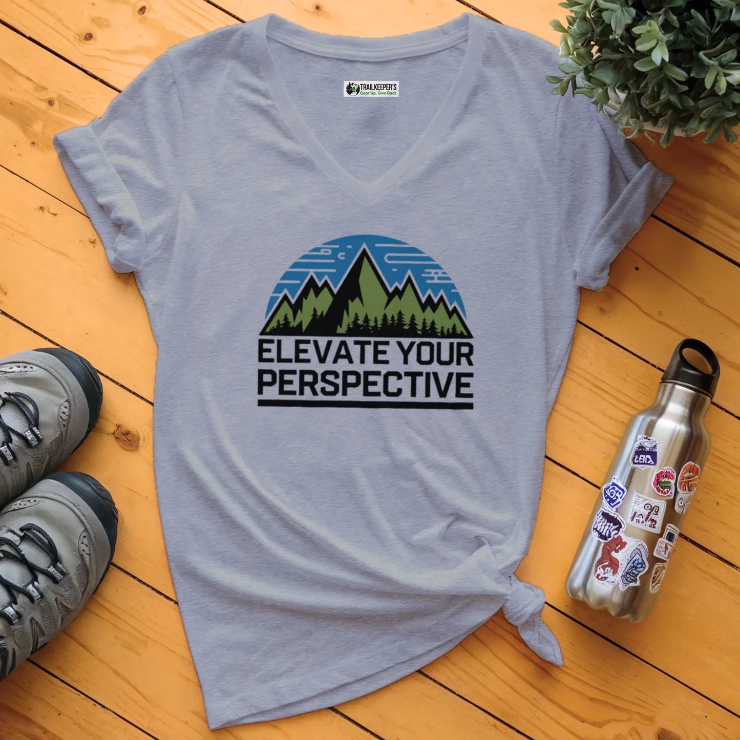 Elevate Your Perspective V-Neck T-Shirt