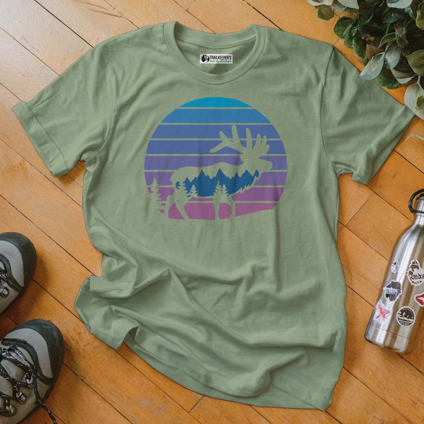 Elk Mountain Sunset T-Shirt