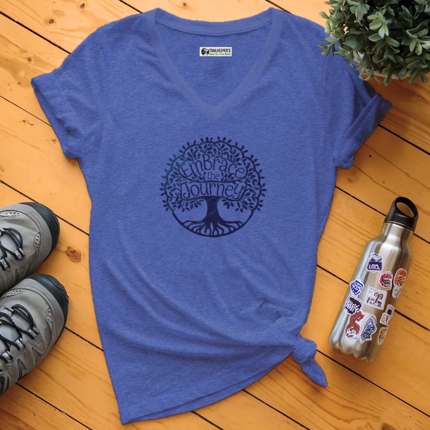 Embrace The Journey V-Neck T-Shirt