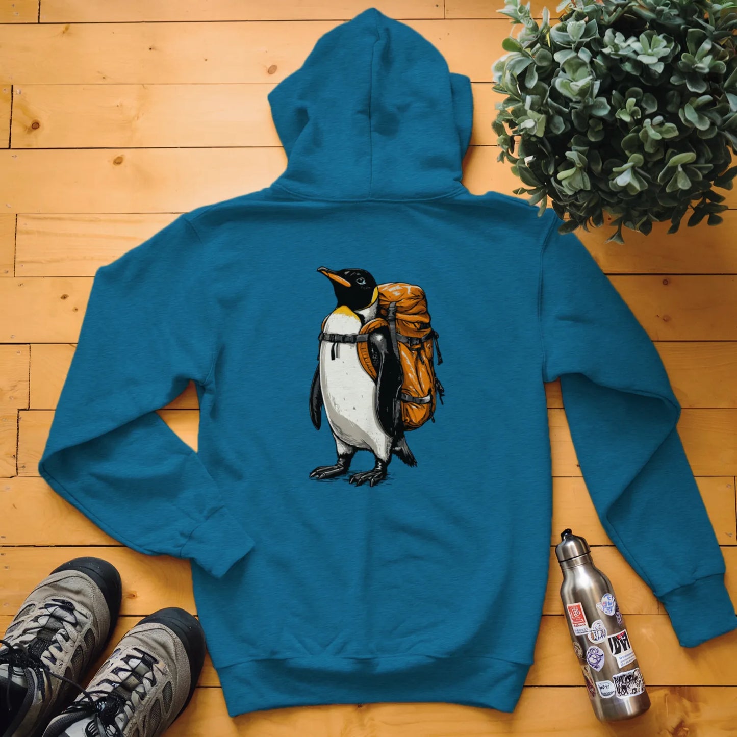 Emperor Penguin Backpacker Hoodie