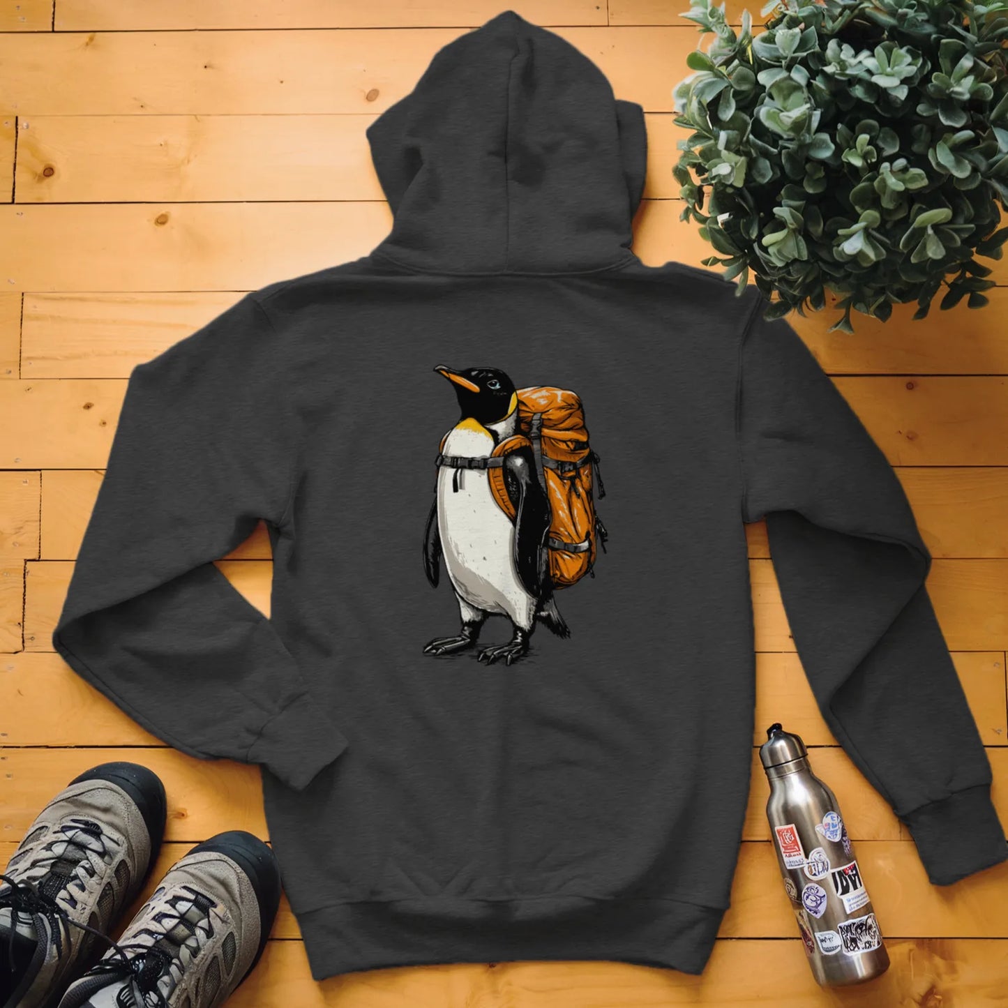 Emperor Penguin Backpacker Hoodie