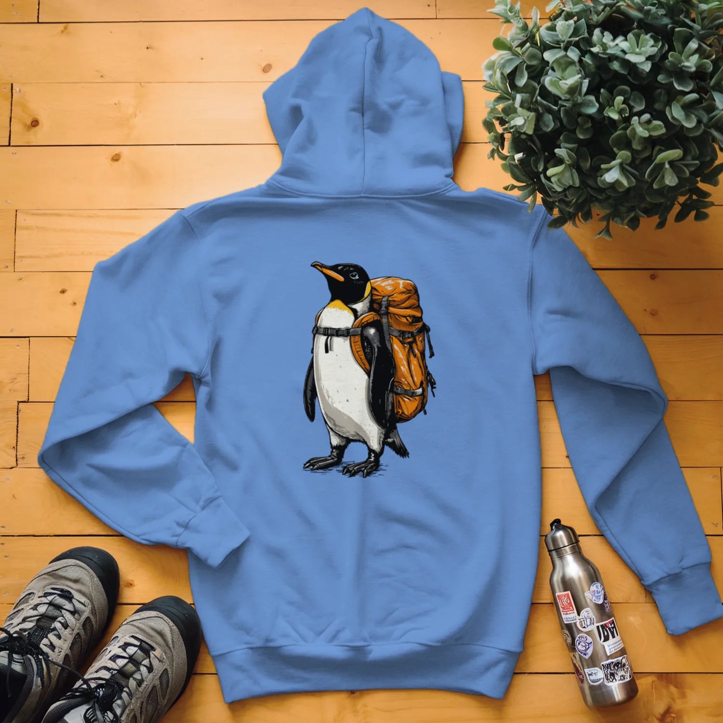 Emperor Penguin Backpacker Hoodie