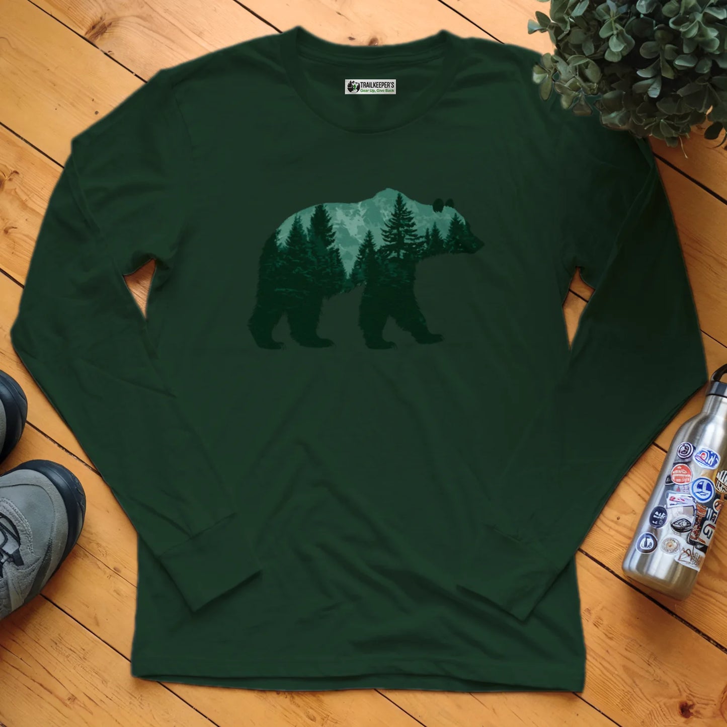Forest Bear Long Sleeve T-Shirt