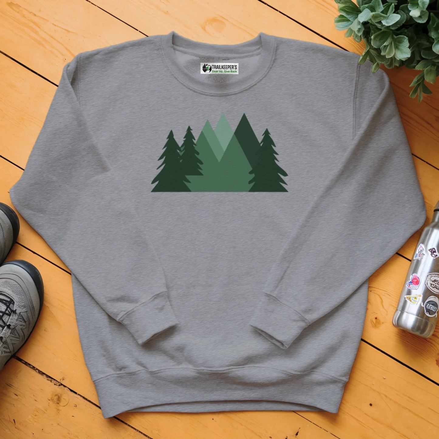 Forest & Mountains Silhouette Sweatshirt