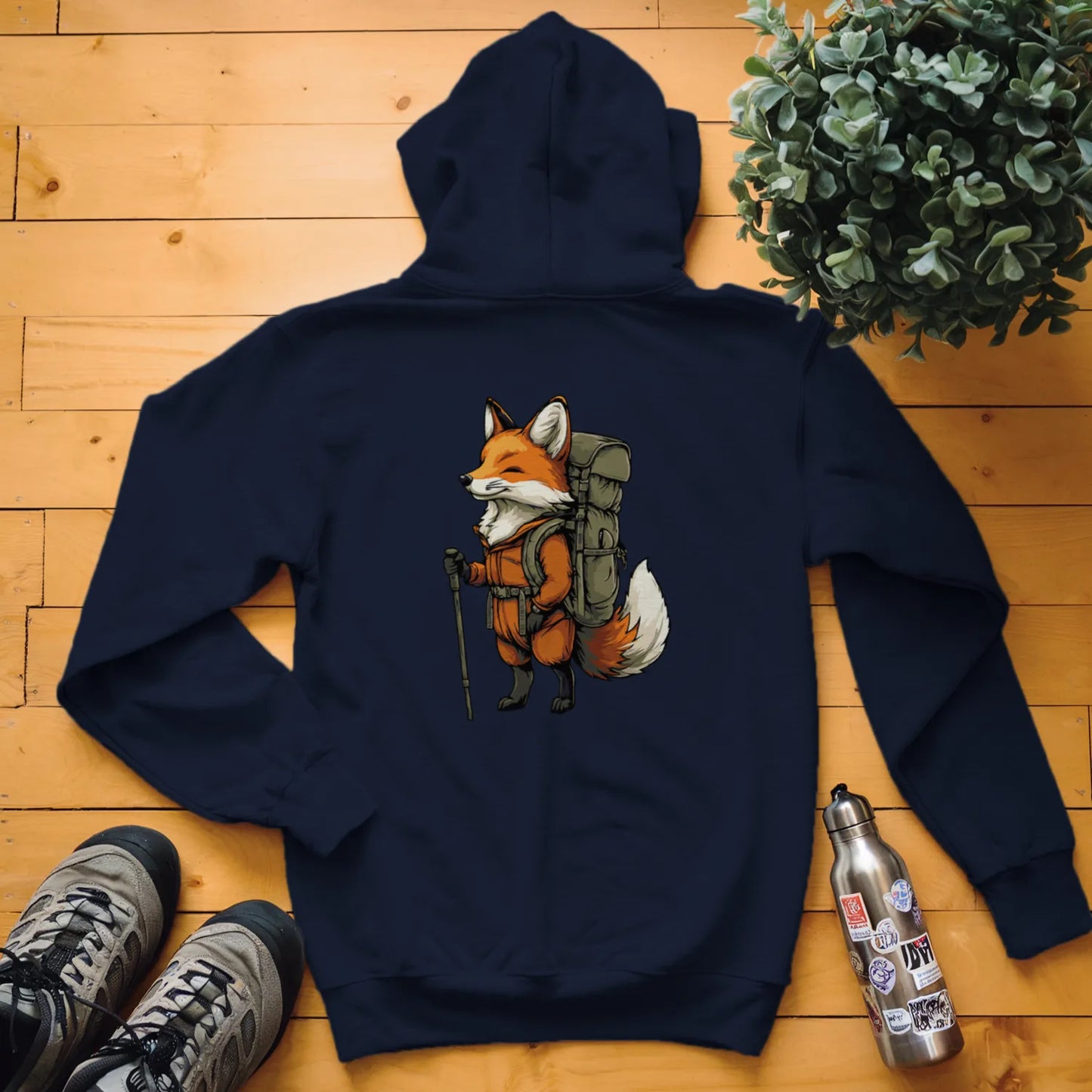 Fox Backpacker Hoodie