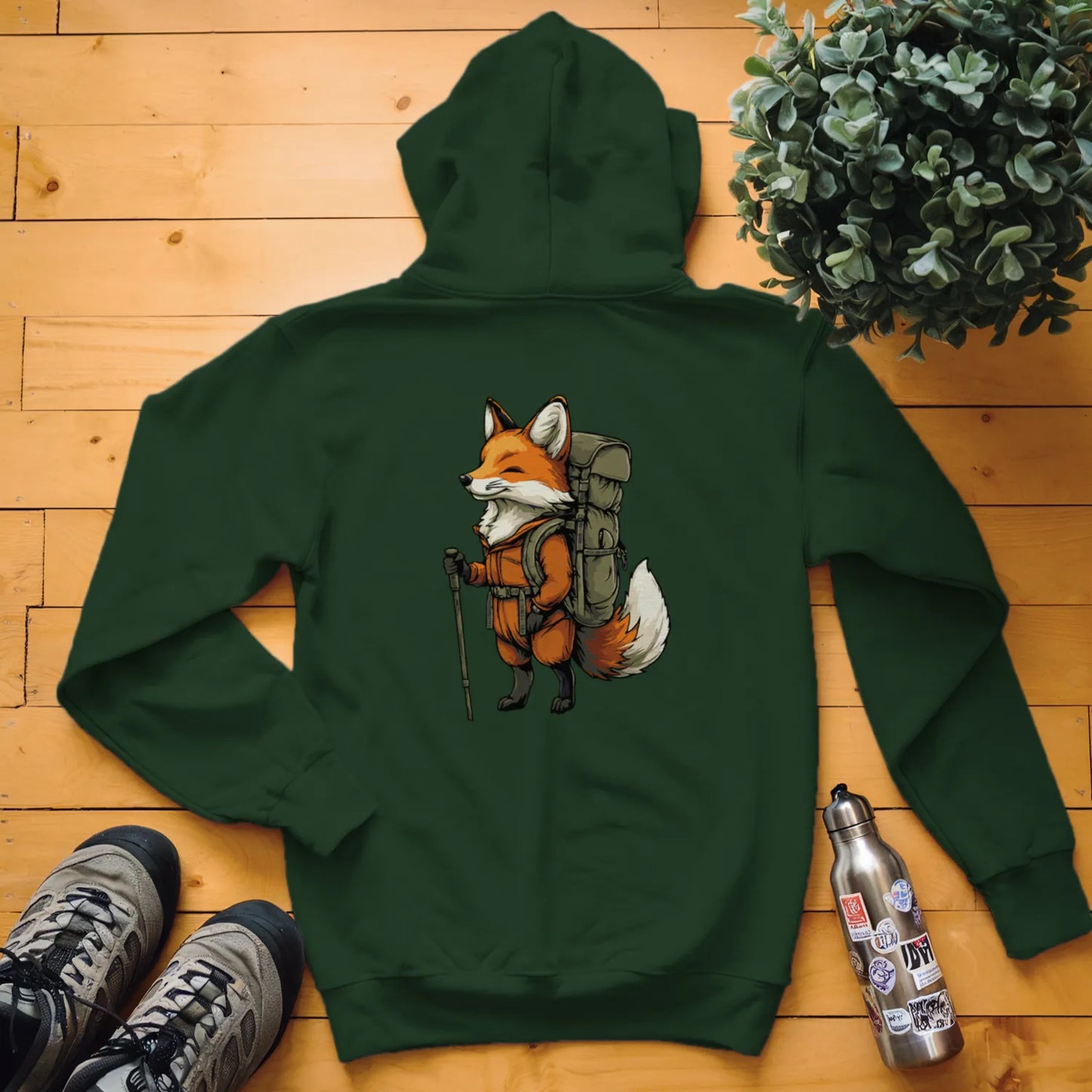 Fox Backpacker Hoodie
