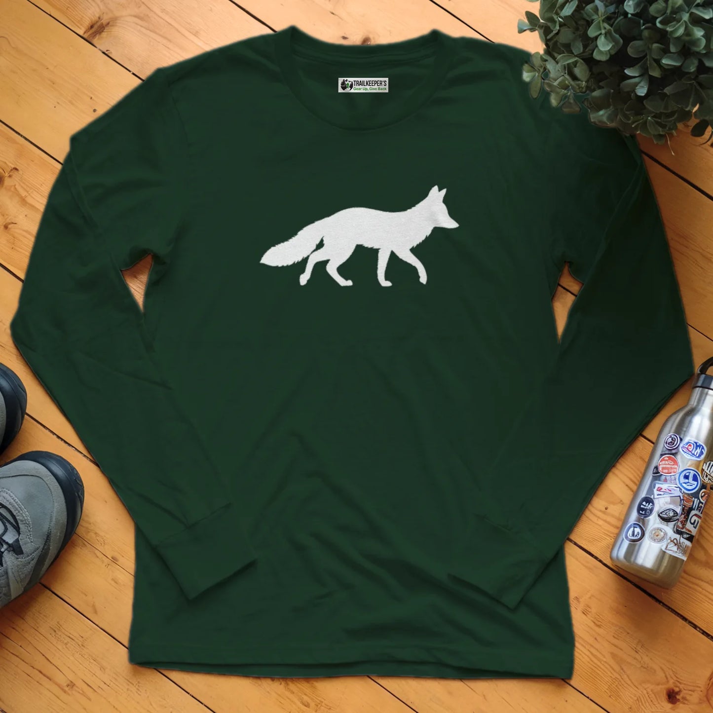 Fox Silhouette Long Sleeve T-Shirt
