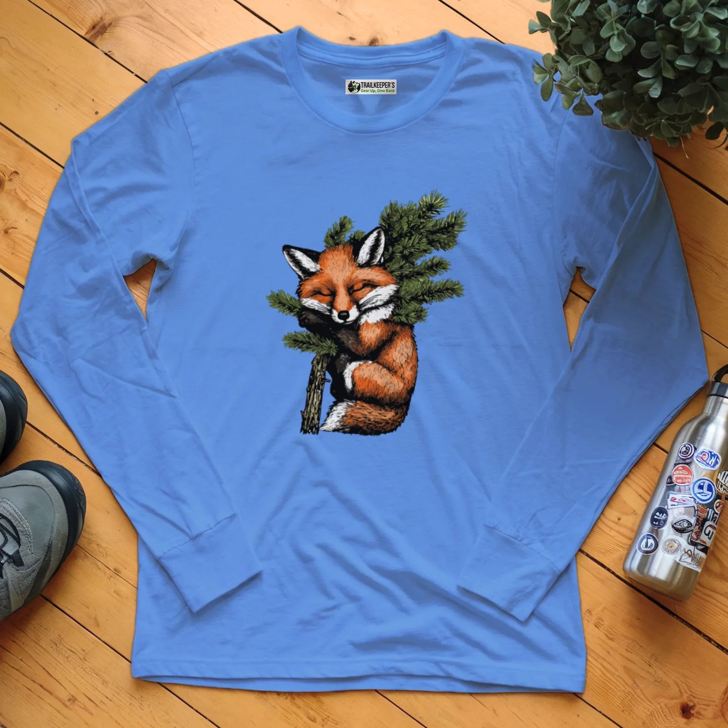 Fox Tree Hugger Long Sleeve T-Shirt