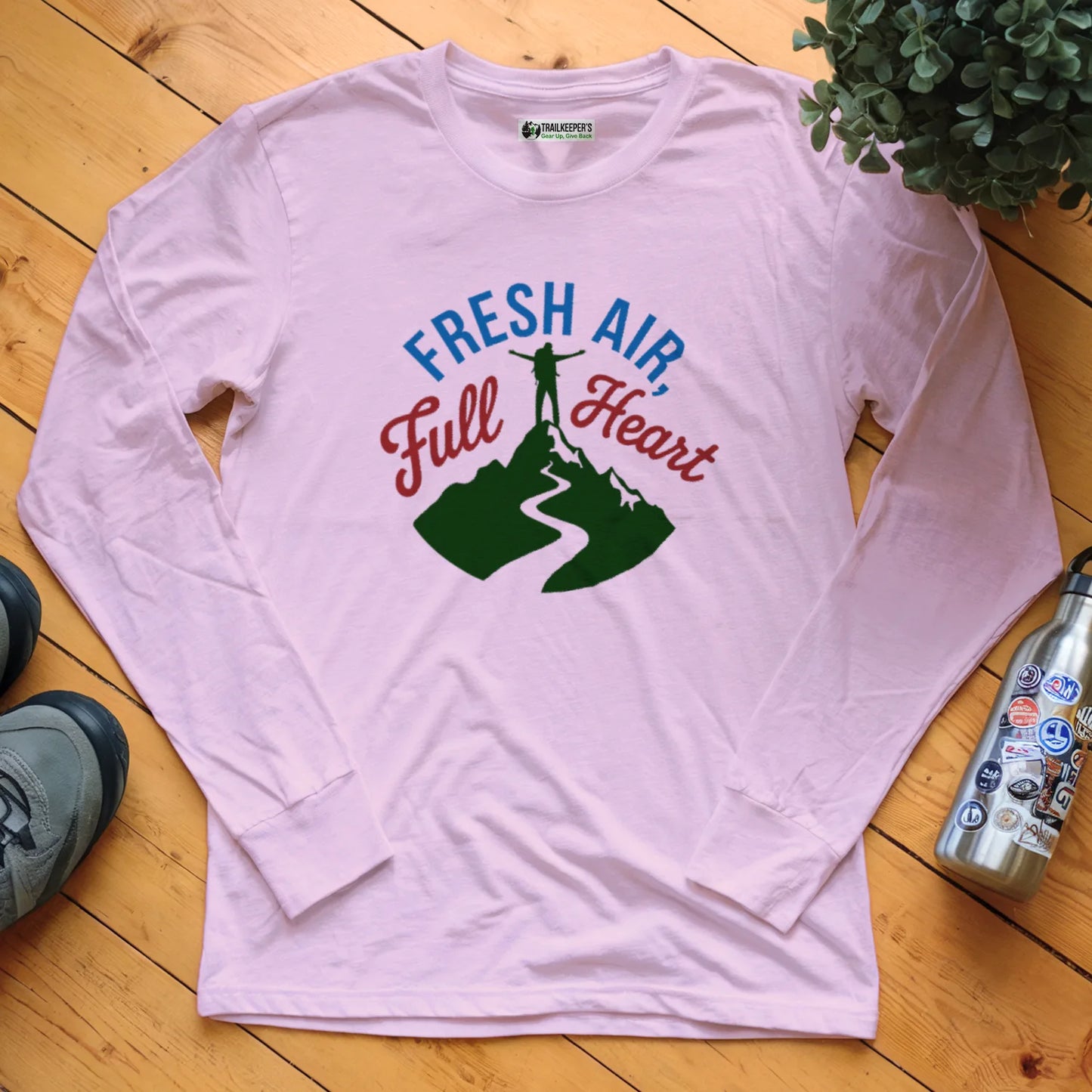 Fresh Air, Full Heart Long Sleeve T-Shirt
