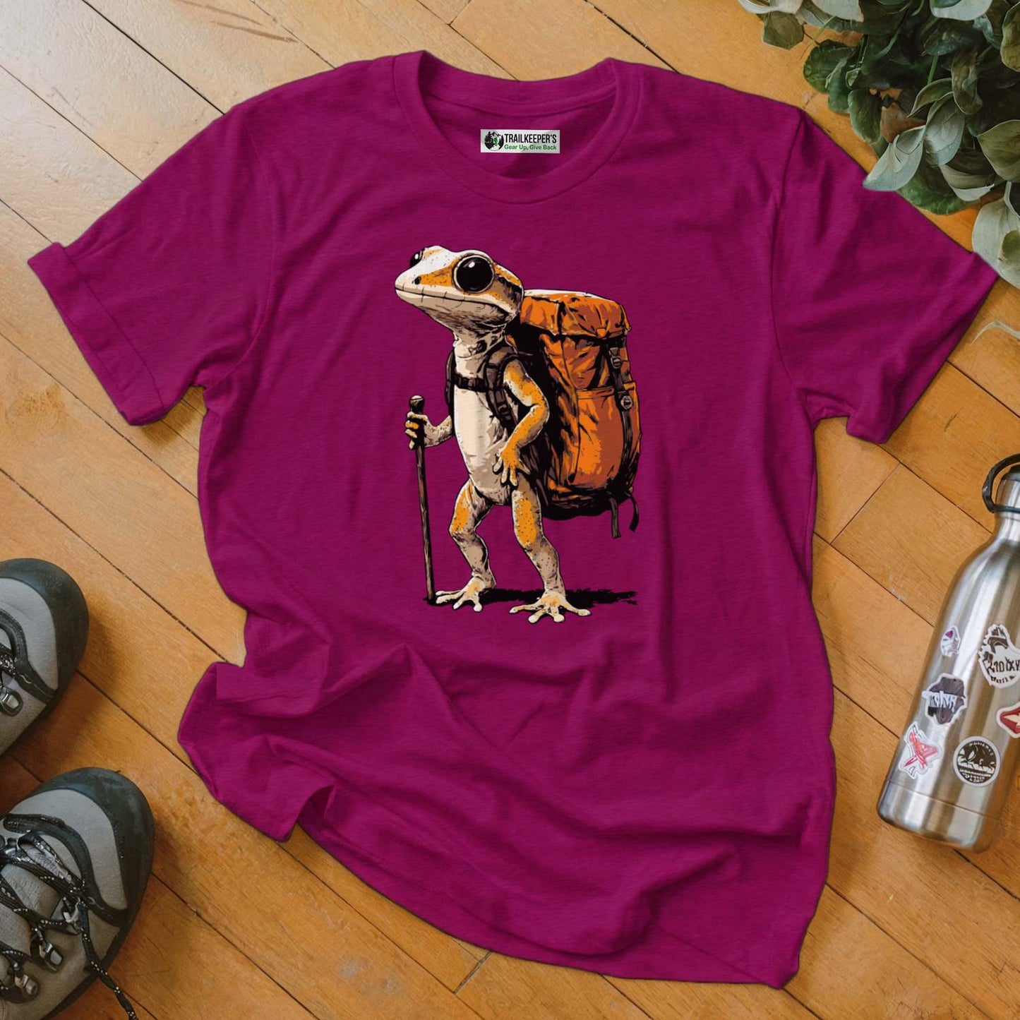 Gecko Backpacker T-Shirt