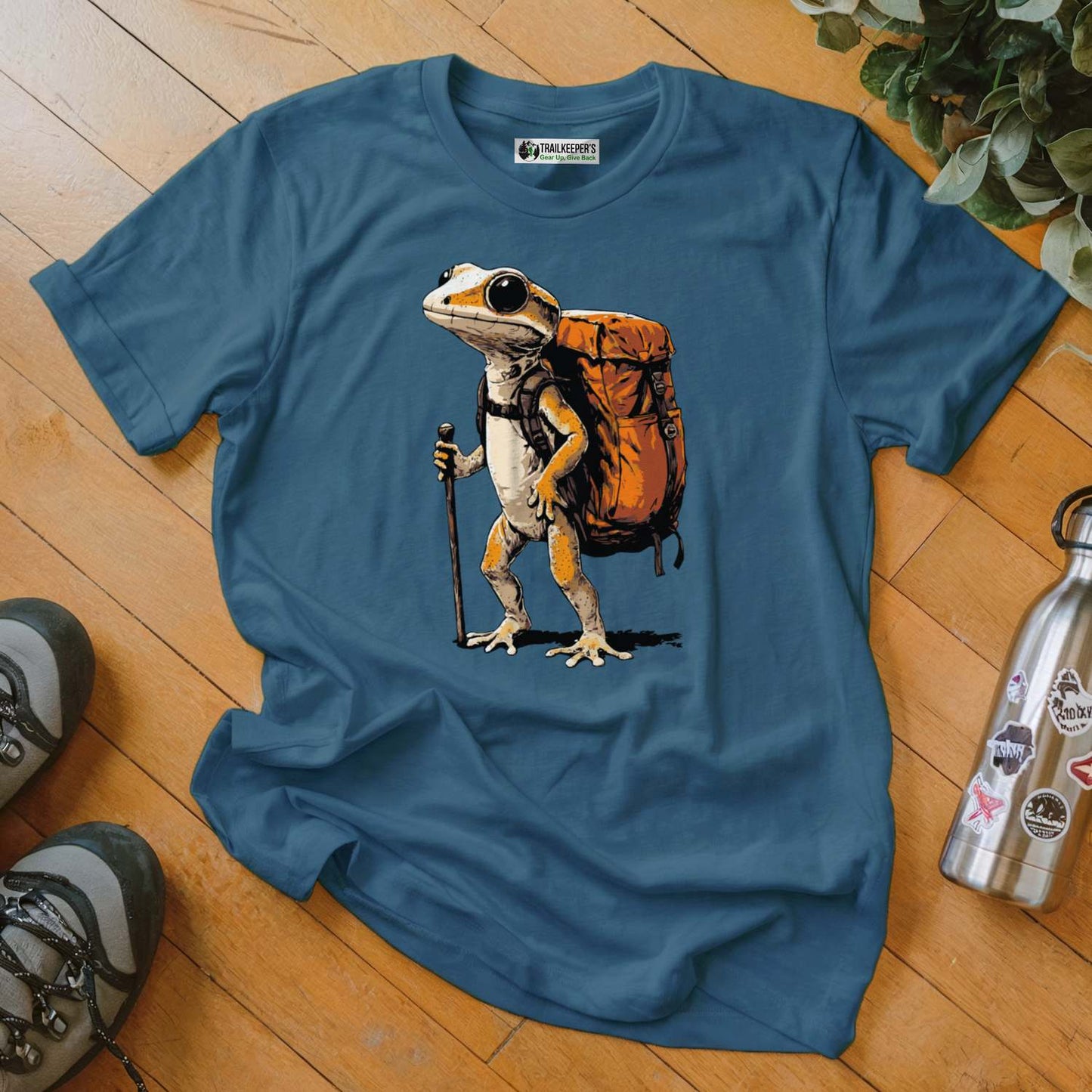 Gecko Backpacker T-Shirt